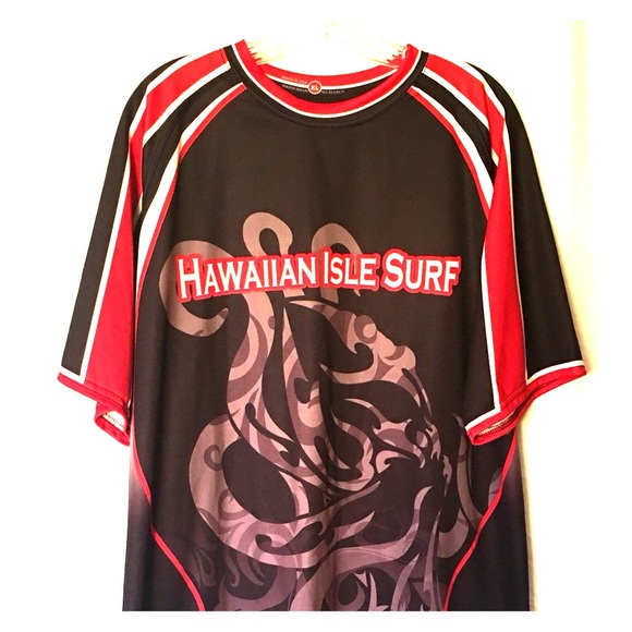 Hawai’i 808 Rashguard Men - Picture 1 of 1